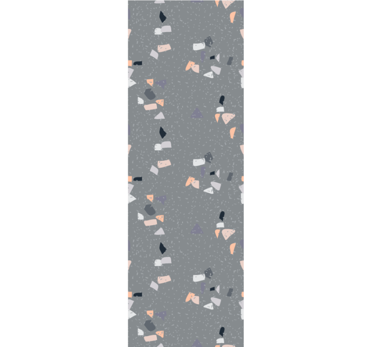 Geometrické konfety Abstraktní tapeta - TenStickers