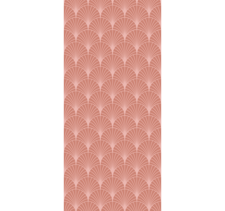 Růžové zlato palmy umění výzdoba vzor tapeta - TenStickers