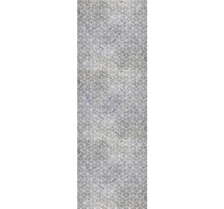 Geometrické cementové průmyslové tapeta - TenStickers