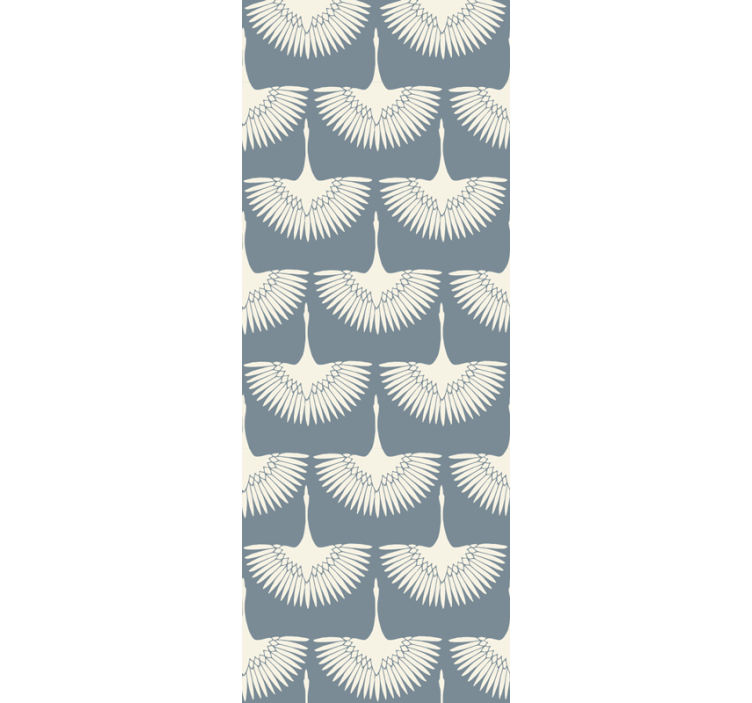 Elegantní ptáci ve stylu art deco tapeta - TenStickers