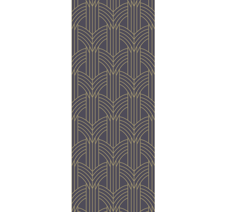 Art-deco styl geo vzor abstraktní tapeta - TenStickers