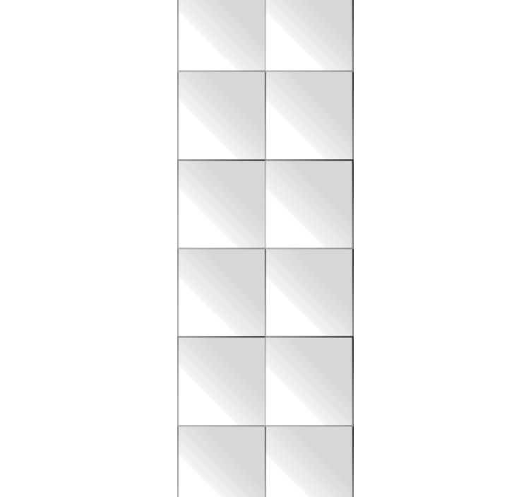 čistý jednoduchý vzor Zkontrolovaná tapeta - TenStickers