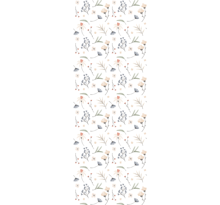 Jemné květinové aranžmá květinová tapeta - TenStickers