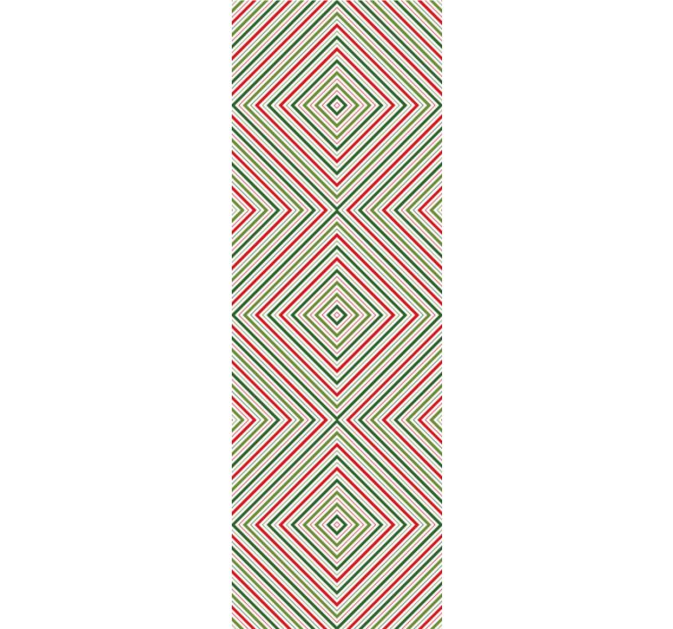 Slavnostních náměstích Vánoční tapeta - TenStickers