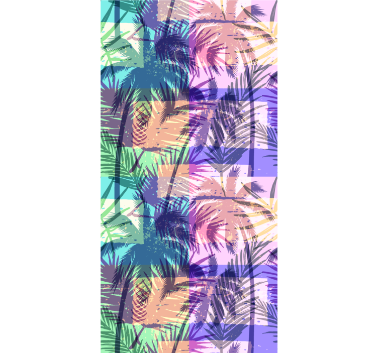 Ročník palmových laves Strom tapeta - TenStickers