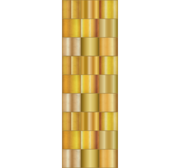 Zlatý geometrický vzor Textury a vzory tapet - TenStickers