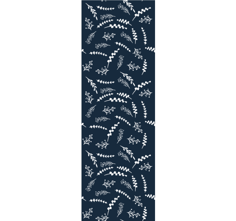 Jemný modrý vzor Dopisní tapeta - TenStickers