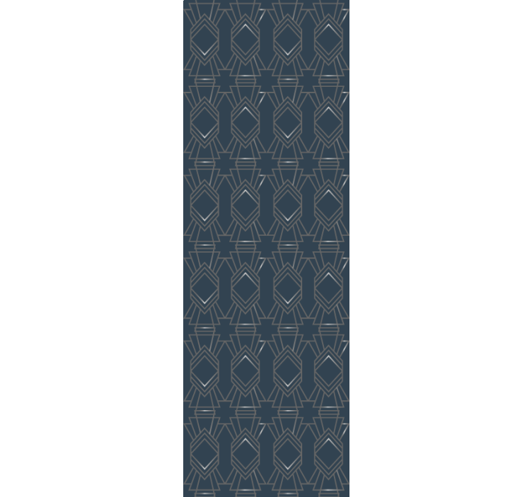 Art déco kosočtverec klasická tapeta - TenStickers