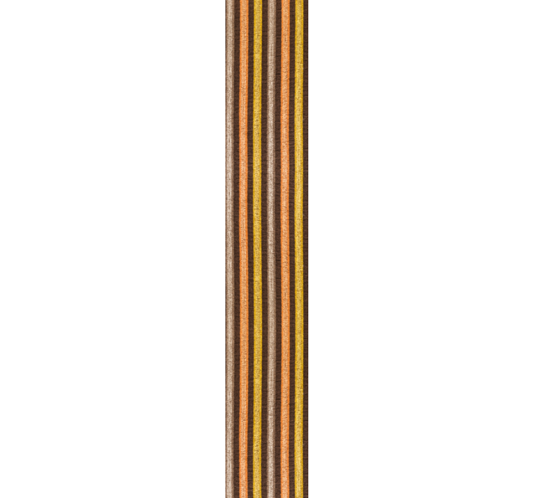 Pruhovaná textilní vertikální tapeta - TenStickers