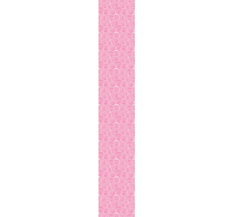 Dívčí tváře umění tapeta - TenStickers