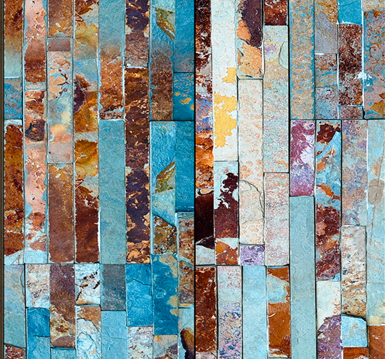 Večerní táborák texturou tapeta - TenStickers