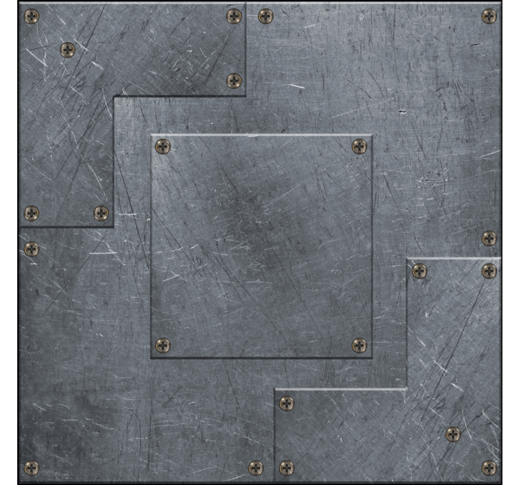 Ocelové pláty Tapeta pro ložnici teenagera - TenStickers