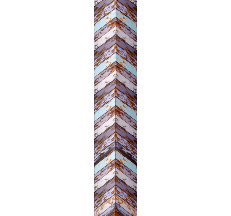 Detail textury chevron Betonová tapeta - TenStickers