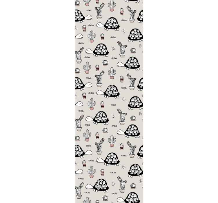 Roztomilá želva zvíře tapeta - TenStickers