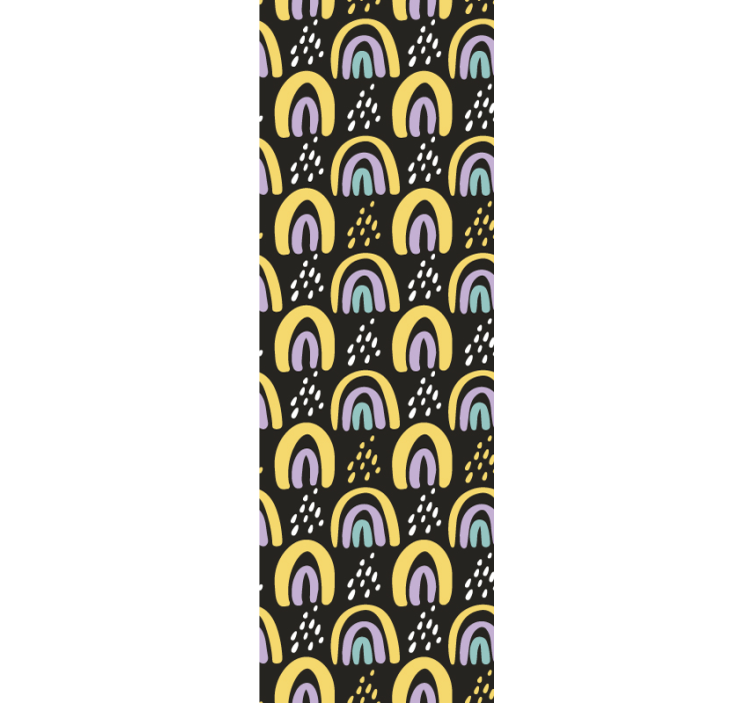 Duhy moderní tapeta - TenStickers