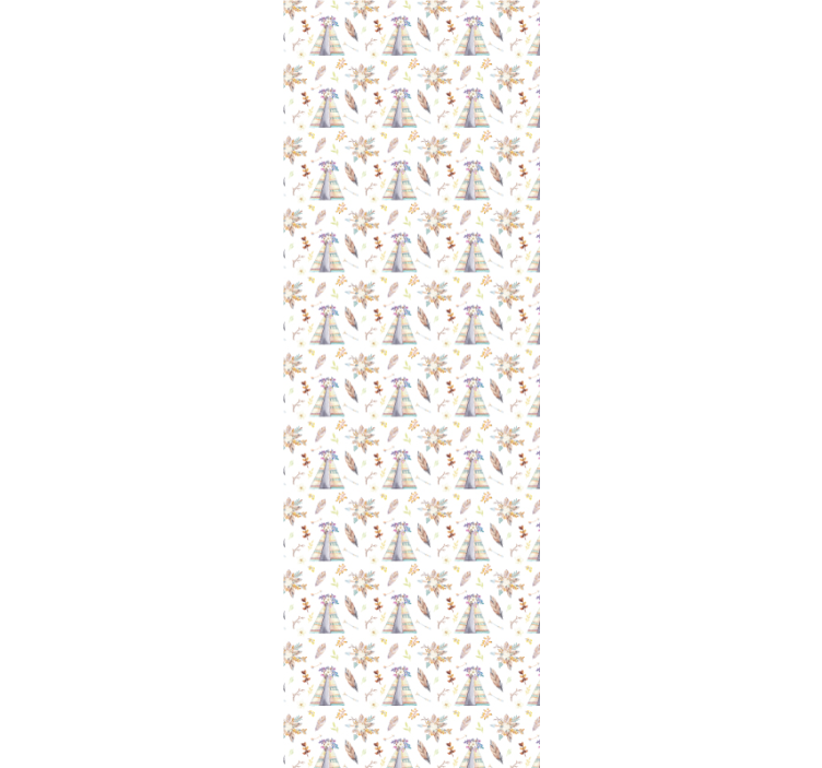 Tipi dětský pokoj tapeta - TenStickers