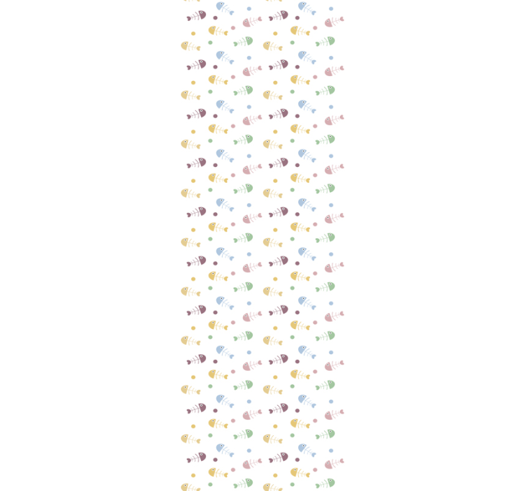Zvířecí tapeta z ryb - TenStickers
