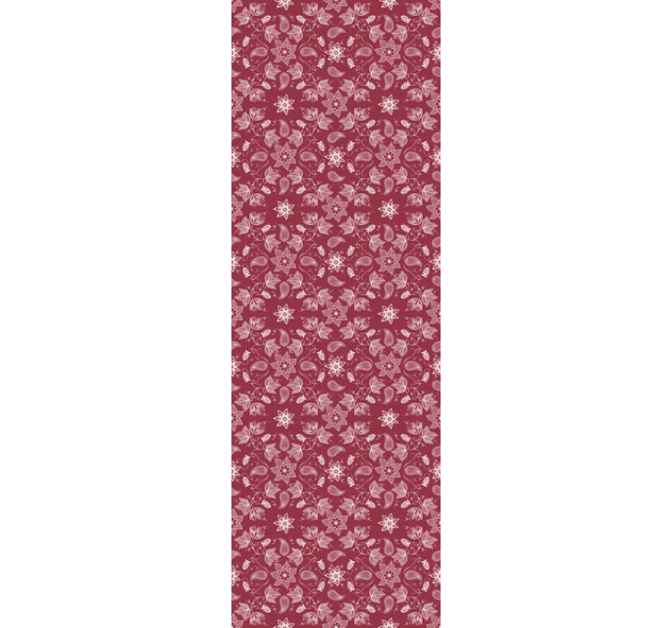 Krásné paisley květiny okrasné tapeta - TenStickers