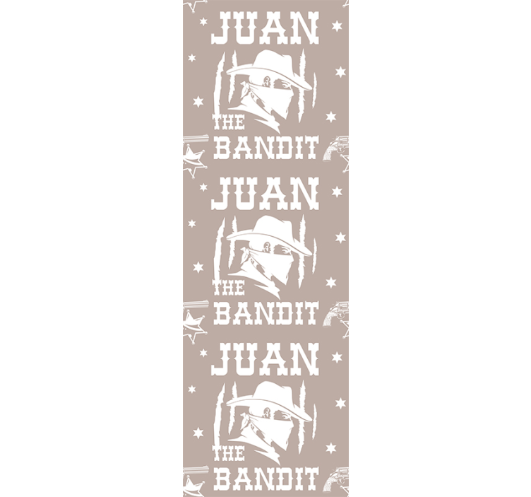 Kovbojské téma školka tapeta - TenStickers