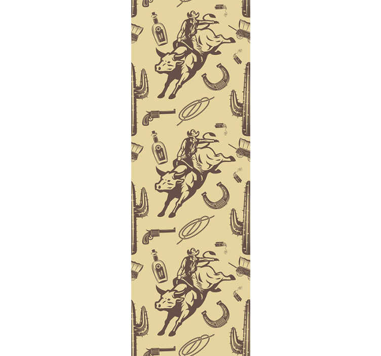 Prvky s westernovou tématikou Tapeta do dětského pokoje - TenStickers