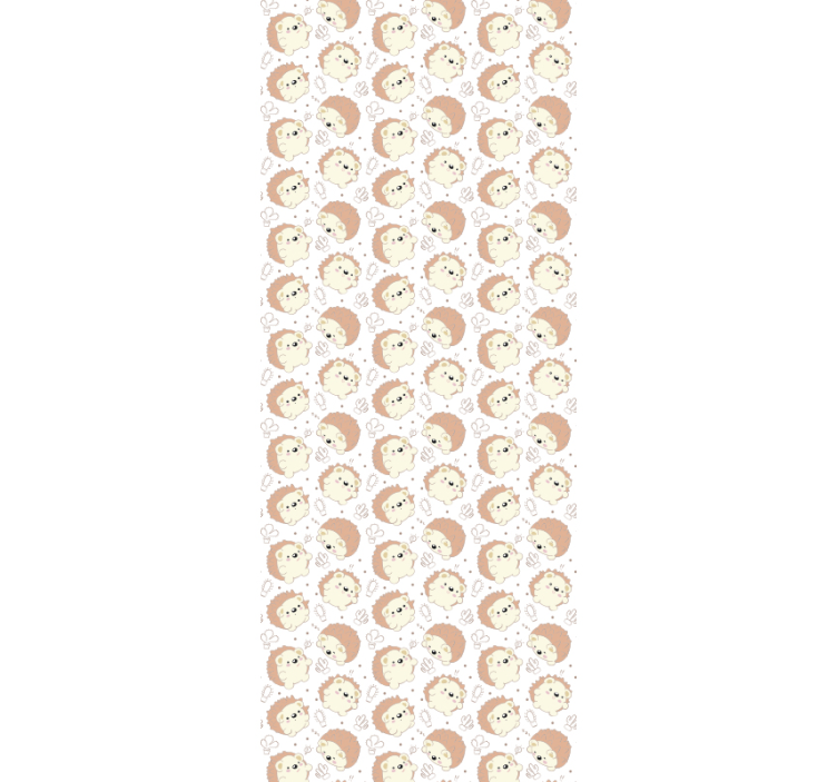Motiv ježka Tapeta do dětského pokoje - TenStickers
