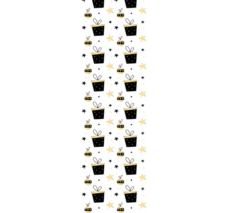 Dekorativní květináče Vánoční tapeta - TenStickers