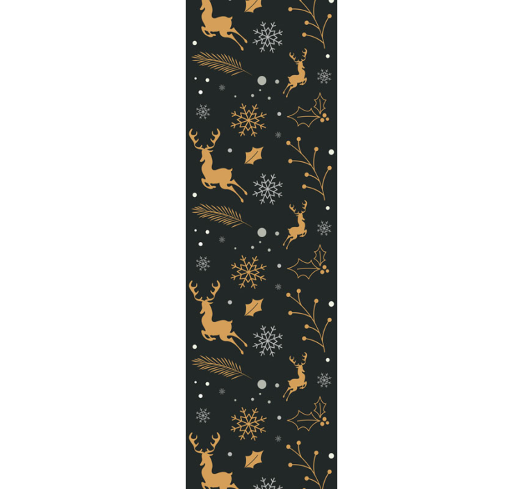 Veselé vánoce složení tapeta - TenStickers