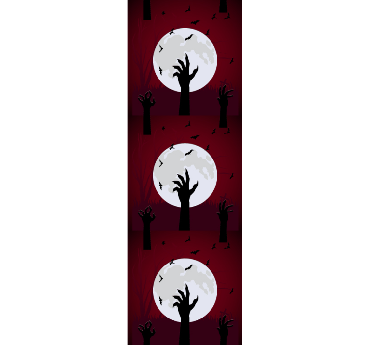 Realistické tapeta na pozadí halloween - TenStickers