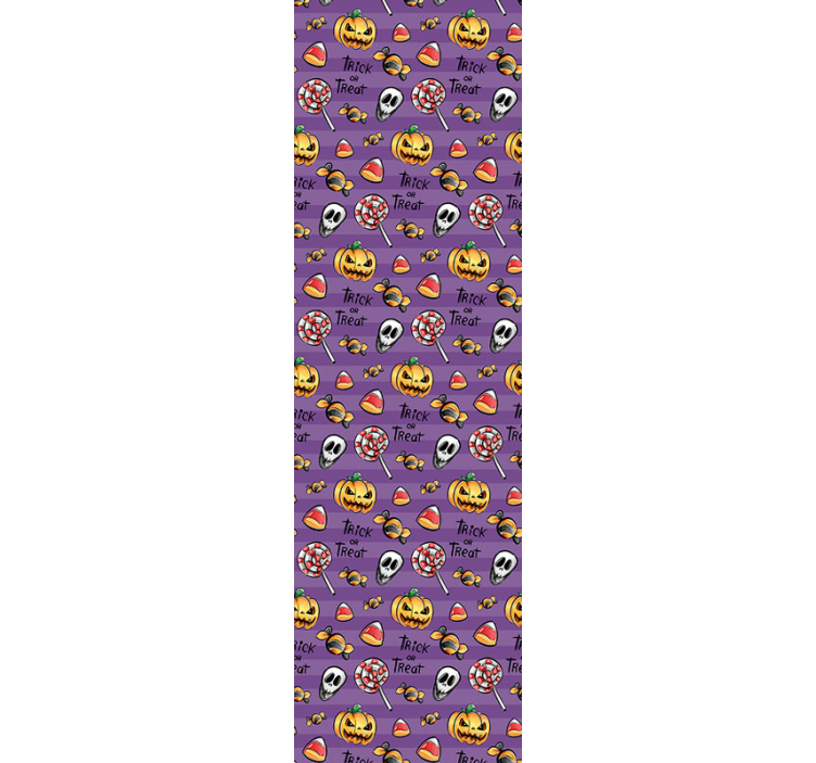 Koledu nebo vám něco s dýně oranžové tapeta - TenStickers