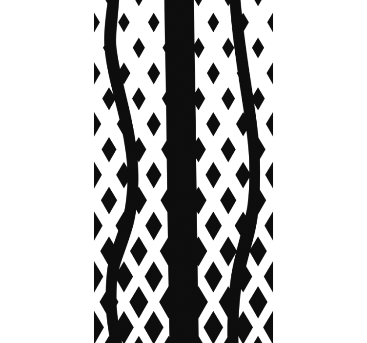 černé tapeta moderní tapeta - TenStickers