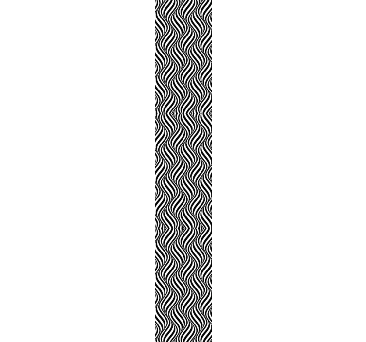 Monochromatické geometrické 3d tapeta 3d tapeta - TenStickers