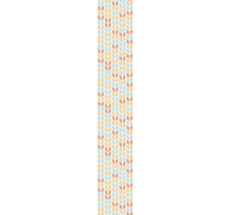 Modré a hnědé šipky texturou tapeta - TenStickers