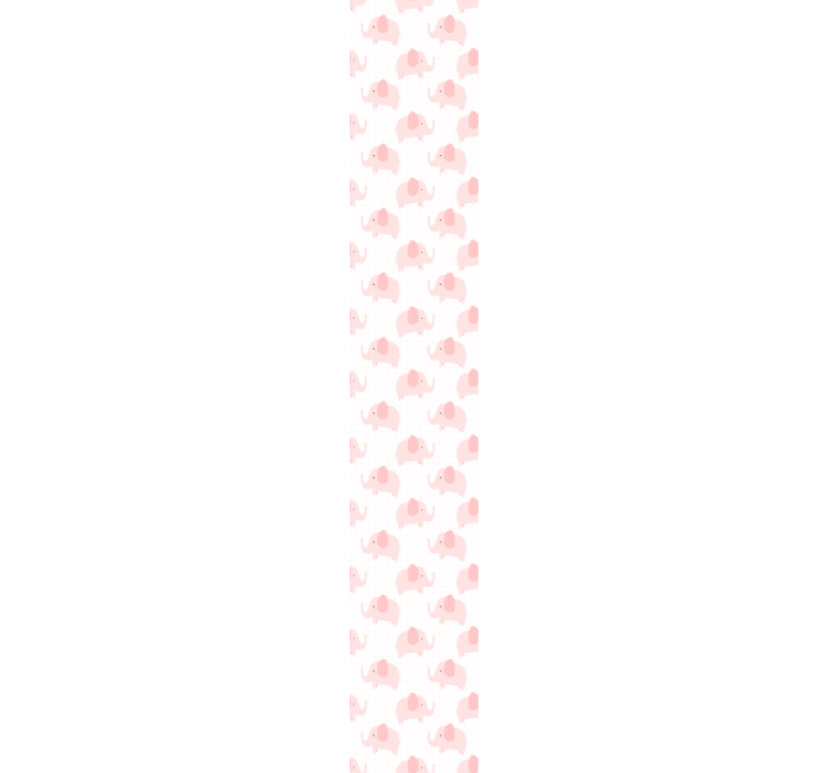 Hravý motiv slona Slon tapeta - TenStickers