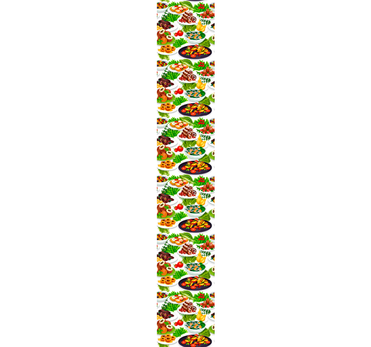 Kulinářské speciality Kuchyňská tapeta - TenStickers