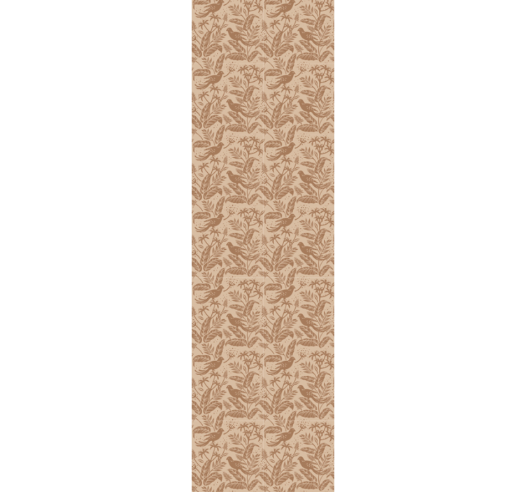 Botanické kouzlo Květinový ornament tapeta - TenStickers