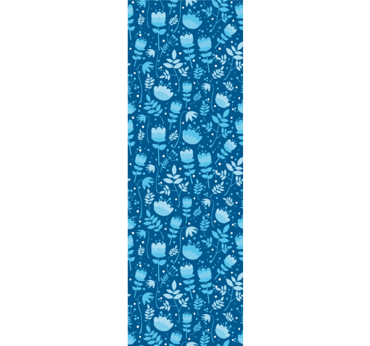 Květy motiv Květinový ornament tapeta - TenStickers