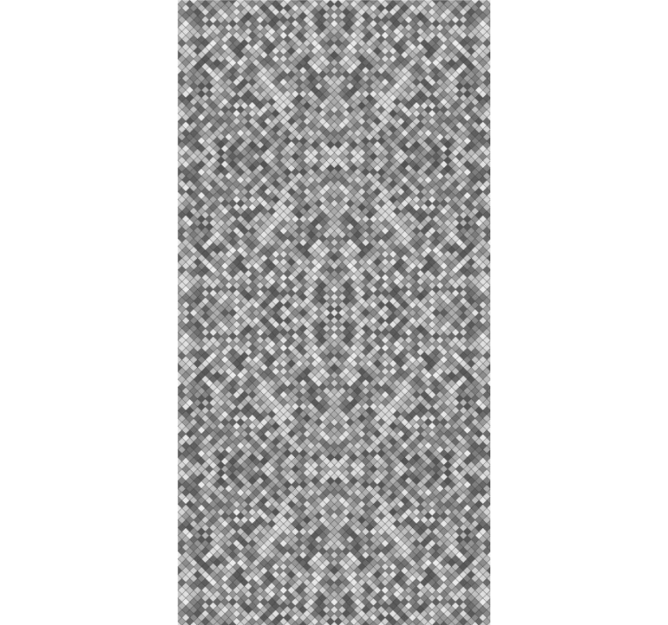 šedé podlouhlé dlaždice tapeta - TenStickers