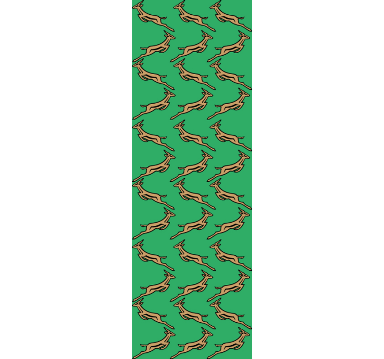 Běžící gazely Zvířecí tapeta - TenStickers