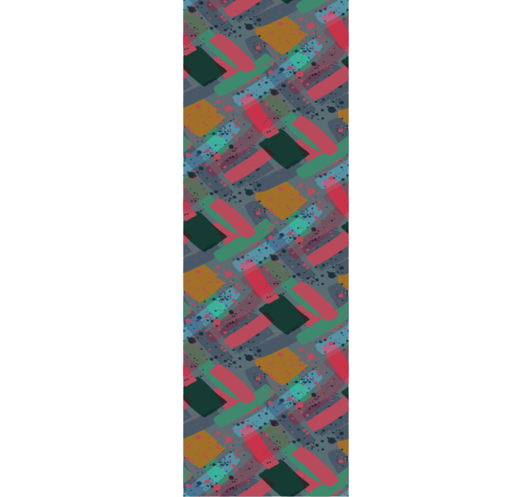 Fúze geometrických vzorů Geometrická tapeta - TenStickers