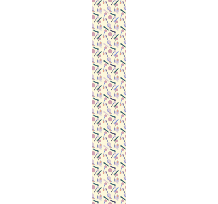 Stylový motiv nádobí Ozdobná tapeta - TenStickers