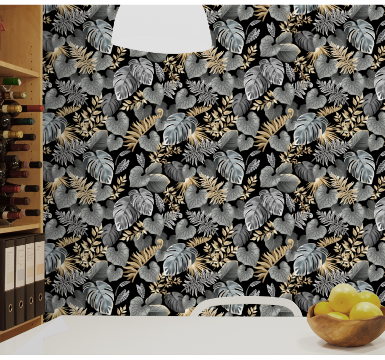 Botanická tapisérie Dopisní tapeta - TenStickers