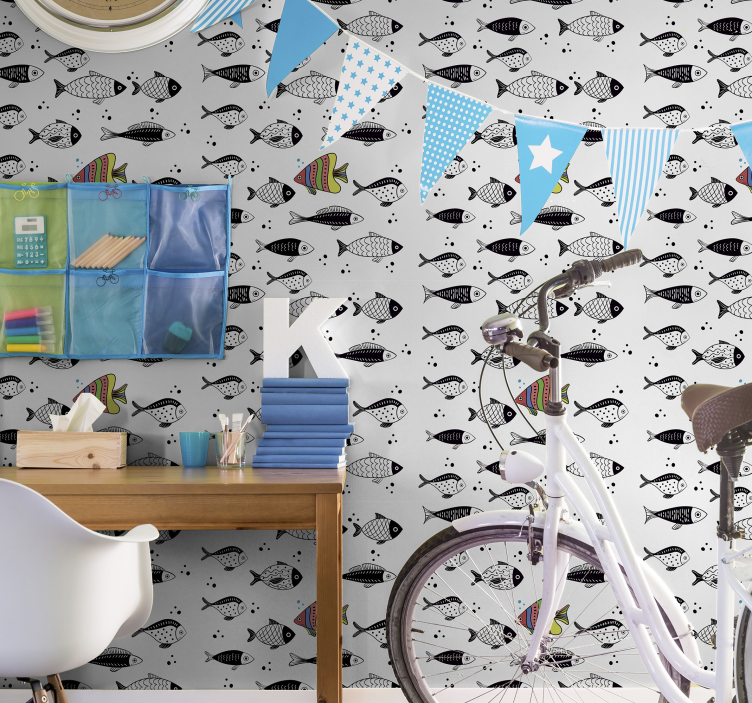 čítač toku zvířat tapeta - TenStickers