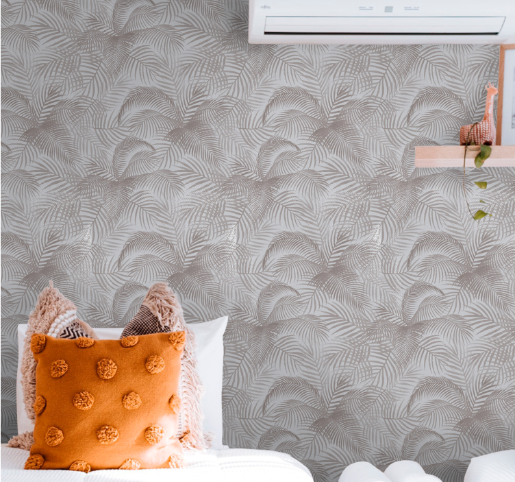 Elegantní vzory listů Příroda tapeta - TenStickers