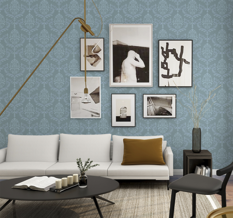 Elegantní zdobený styl Barokní tapeta - TenStickers