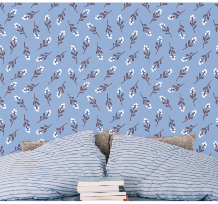 Galerista vzorník květinové tapeta - TenStickers