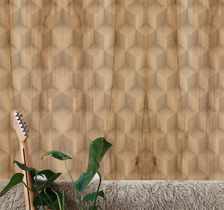 3d motiv kostek Tapeta Ostatní textury - TenStickers