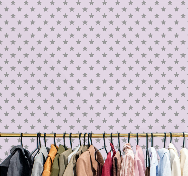 Hvězdné vzory Hvězdná tapeta - TenStickers