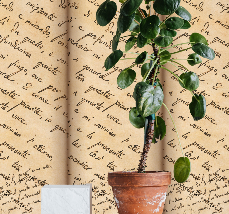 Infinito leopardi báseň chodba tapeta - TenStickers