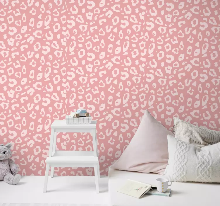 Leopard textury tapeta zvířecí tapeta - TenStickers