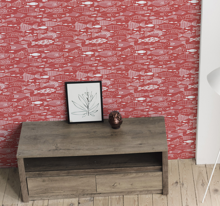 Mnoho ryb pod mořem zvířecí tapeta - TenStickers